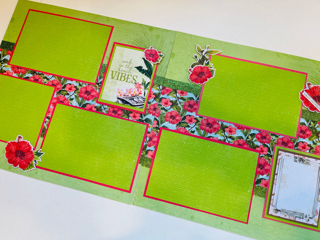 Premade Scrapbook Layouts