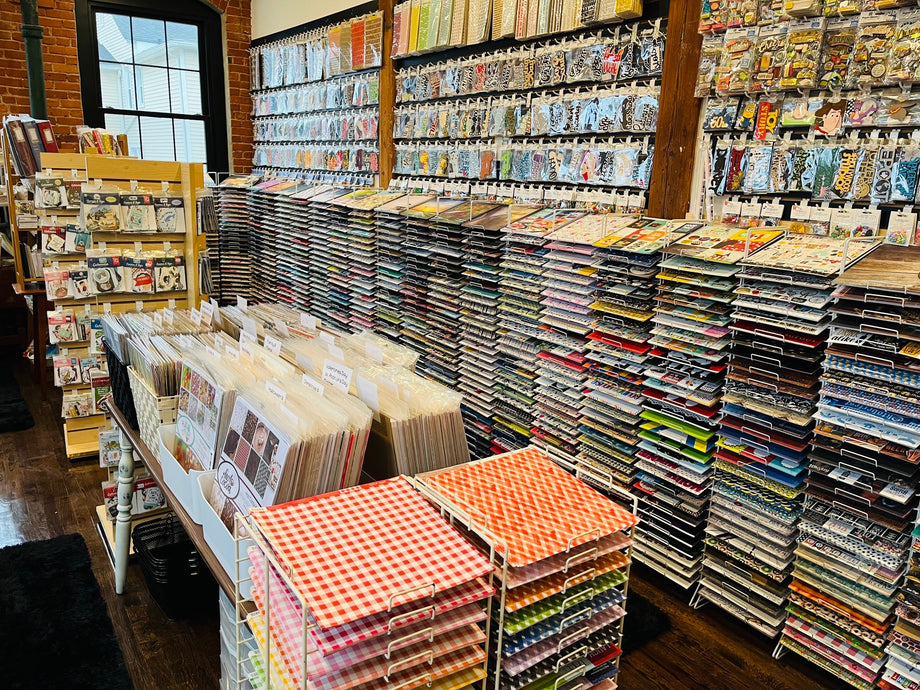 Scrapbooking store shop