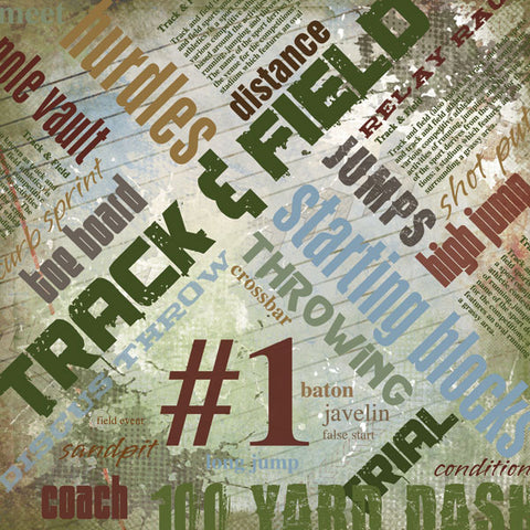Track Extreme Scrapbook Paper