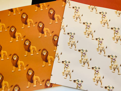 Printed Paper Custom Pack Magic Lion King Simba