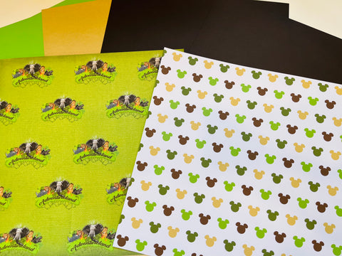 Printed Paper Custom Pack Magic Adventureland Mickey