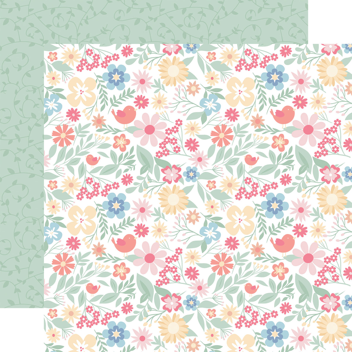 Princess Castle Ground Scrapbook Paper – CT Scrapbooks