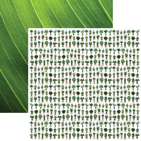Grown With Love Garden Plant Lover Scrapbook Paper