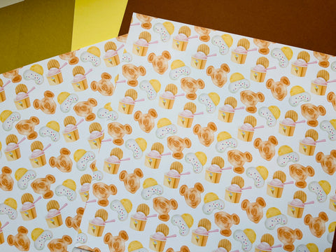 Printed Paper Custom Pack Magic Mickey Waffles