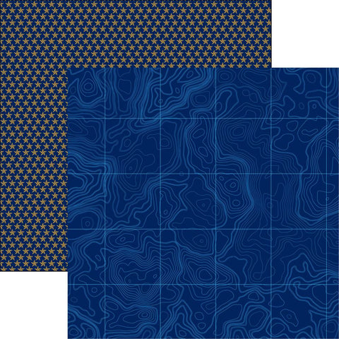 Military Navy #3 Scrapbook Paper