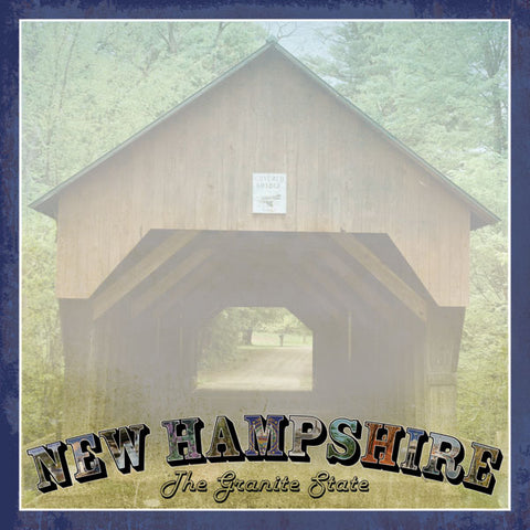 Travel New Hampshire Scrapbook Paper