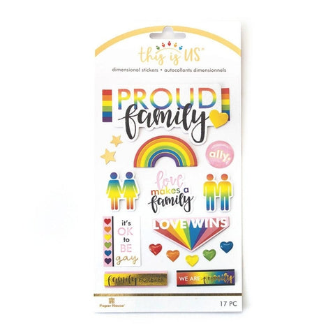 Paper House Stickers This is Us Proud Family