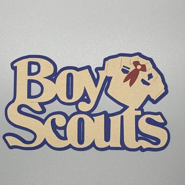 Die Cut Ellie Collection Boy Scouts