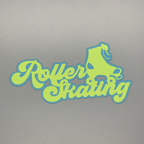 Die Cut Ellie Collection Roller Skating