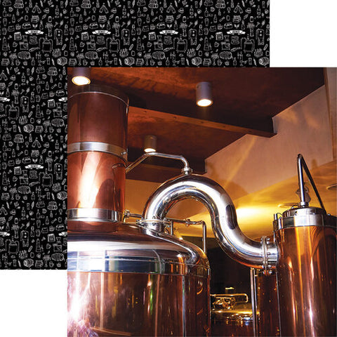 Beer 30 Brewing Scrapbook Paper