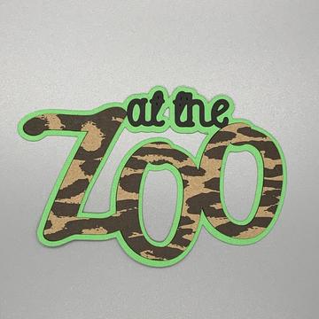 Die Cut Ellie Collection At the Zoo