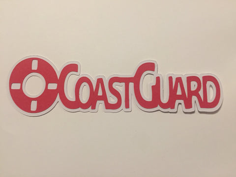Die Cut Ellie Collection Coast Guard