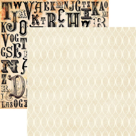 Simply Vintage Family 5 Scrapbook Paper